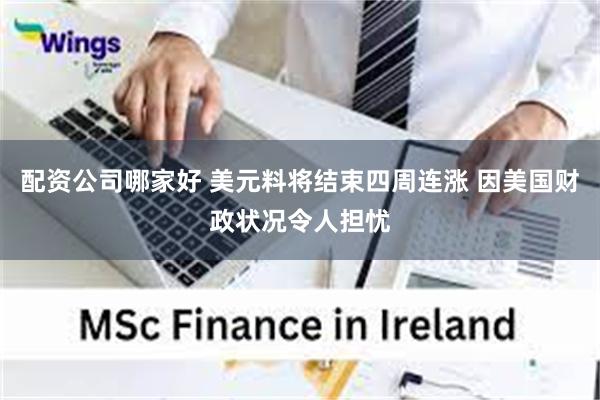 配资公司哪家好 美元料将结束四周连涨 因美国财政状况令人担忧