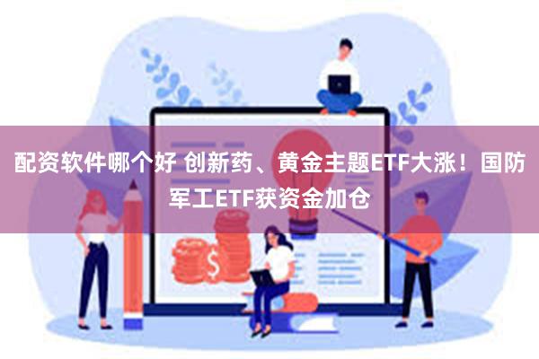 配资软件哪个好 创新药、黄金主题ETF大涨！国防军工ETF获资金加仓