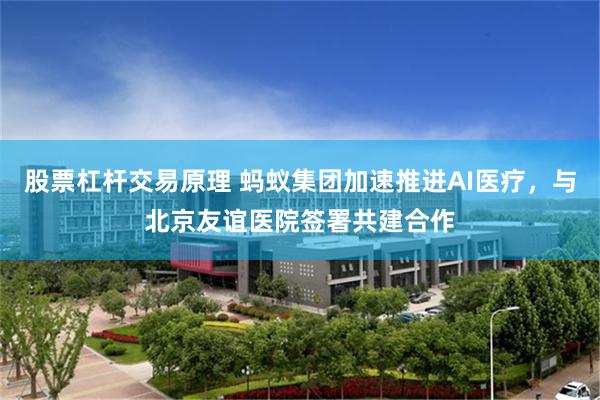 股票杠杆交易原理 蚂蚁集团加速推进AI医疗，与北京友谊医院签署共建合作
